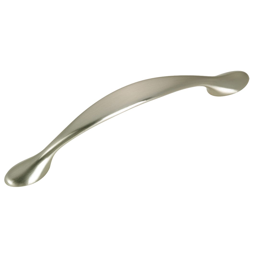 Metal Handle, Brushed Nickel, 96 mm