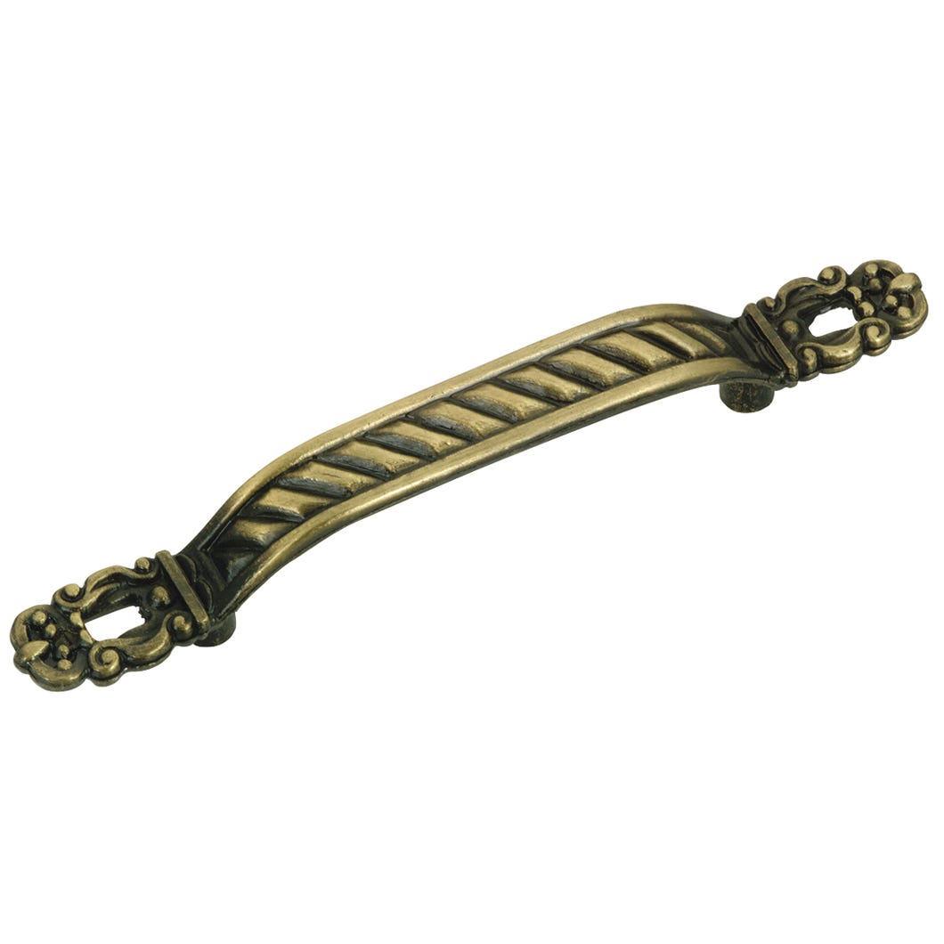 Metal Handle, English Antique, 3-in.
