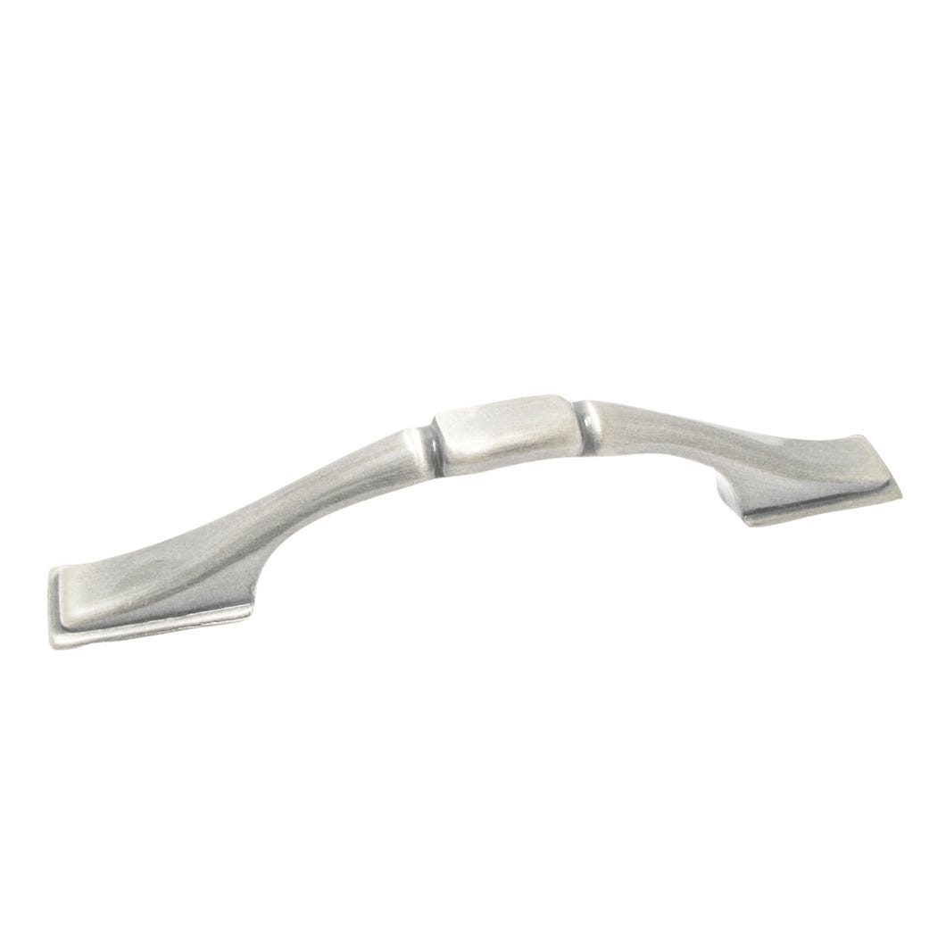 Metal Handle, Brushed Nickel, 3-in.