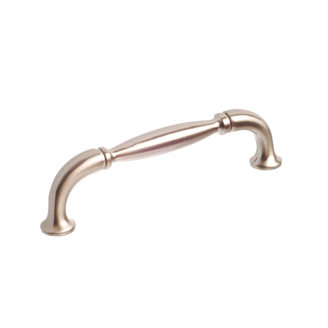 Metal Handle, Brushed Nickel, 96 mm