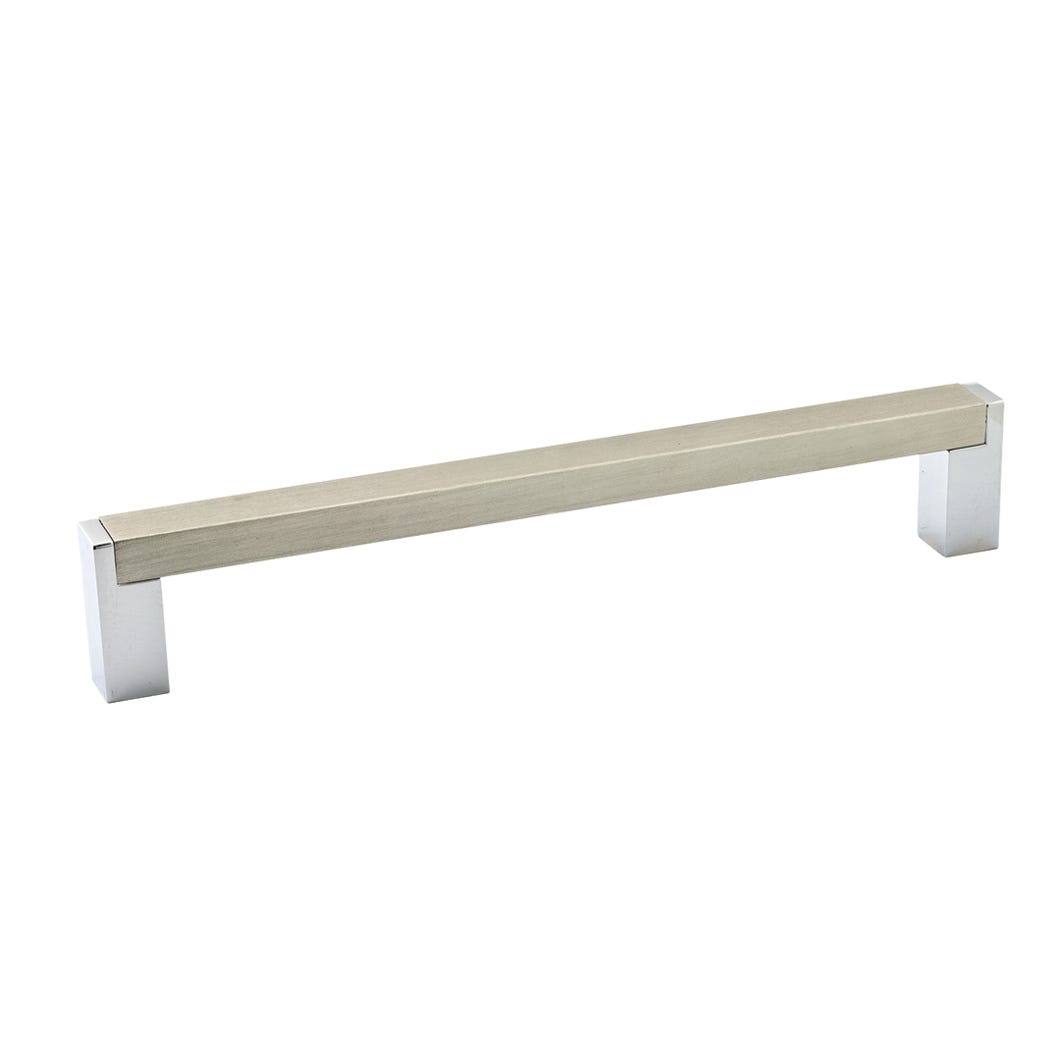 Metal Handle, Chrome/Brush Nickel, 160 mm (8/32)