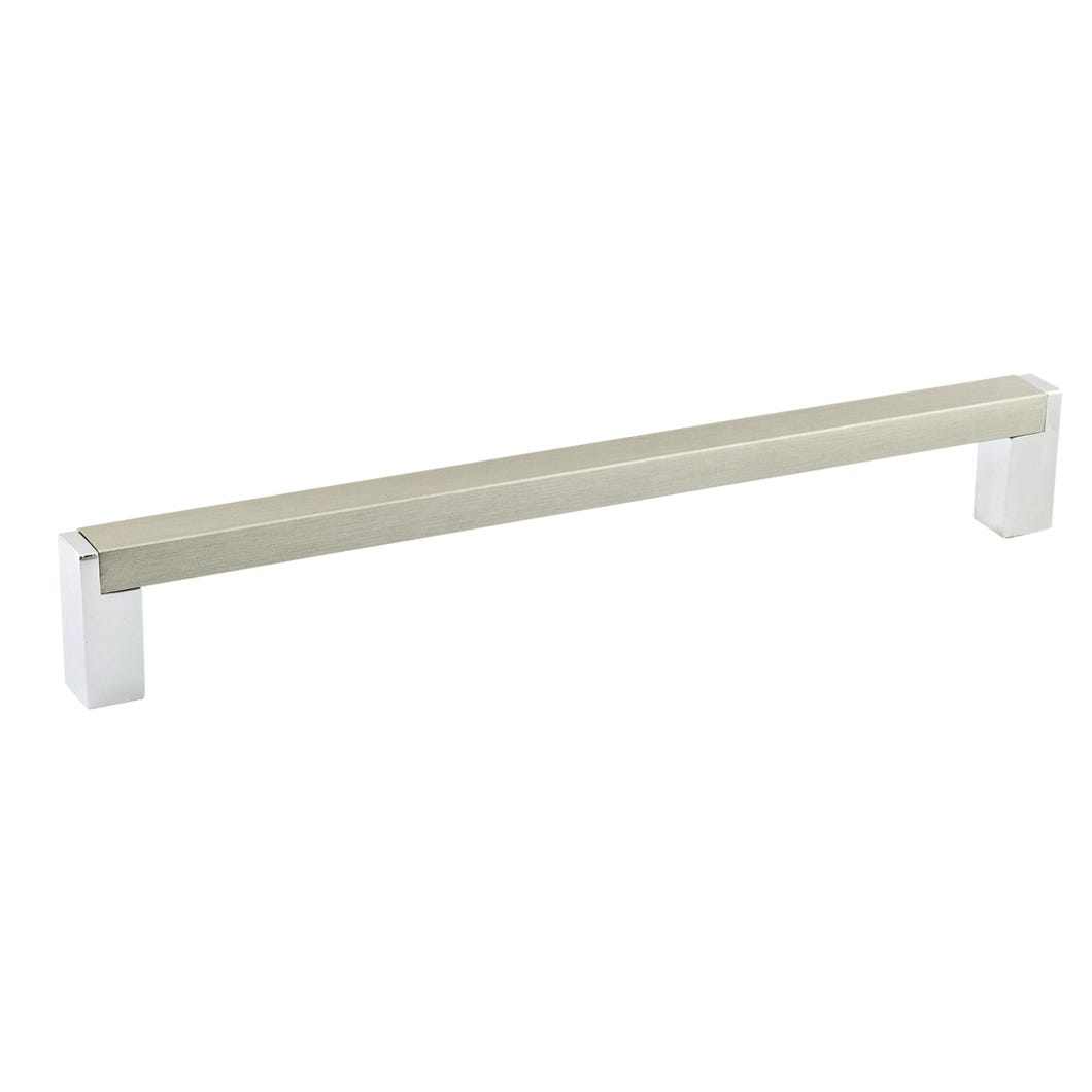 Metal Handle, Chrome/Brush Nickel, 192 mm (8/32)