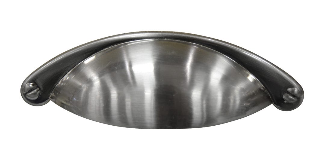 Metal Handle, Brushed Nickel, 64 mm (8/32)
