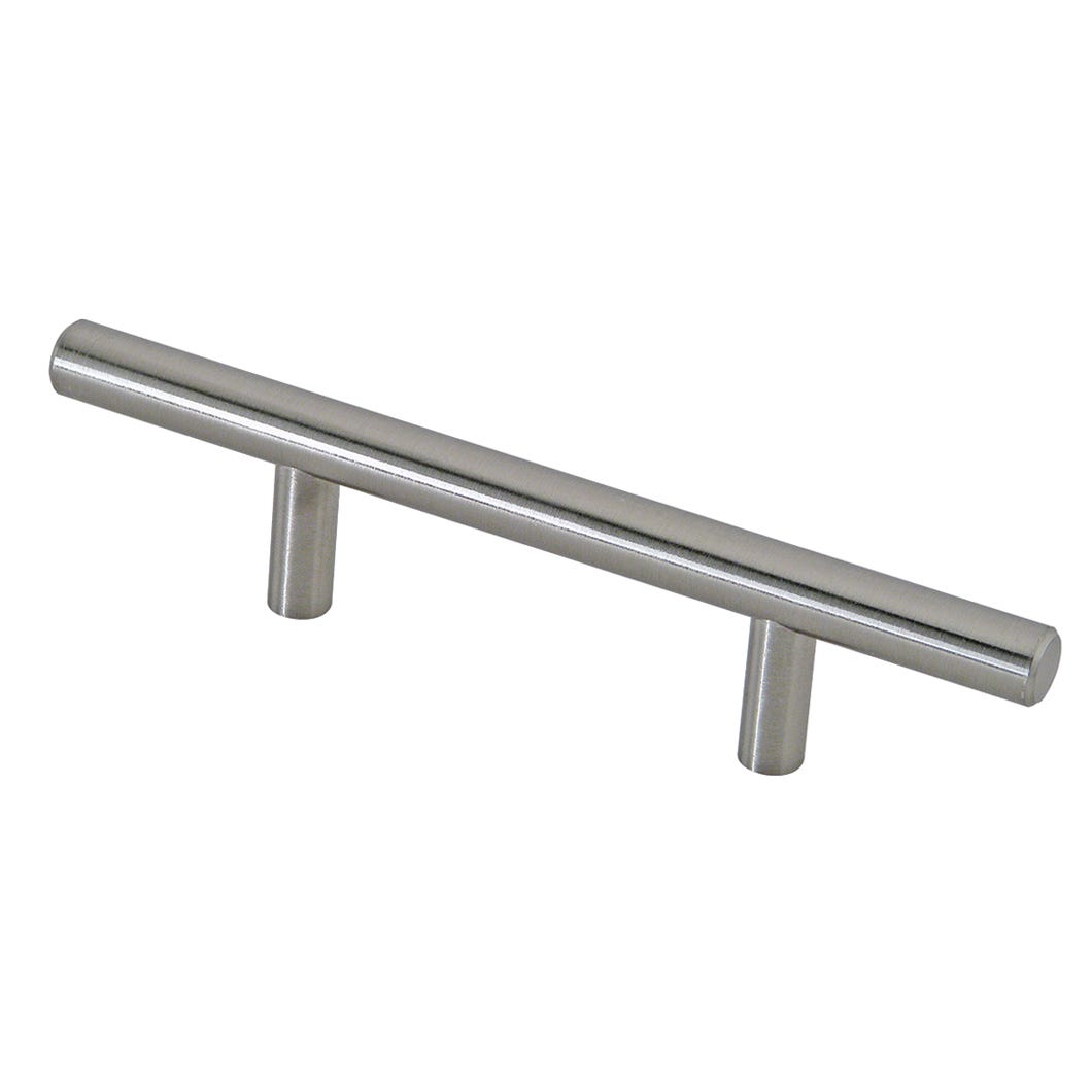 Metal Handle, Brushed Nickel, 76 mm (8/32)