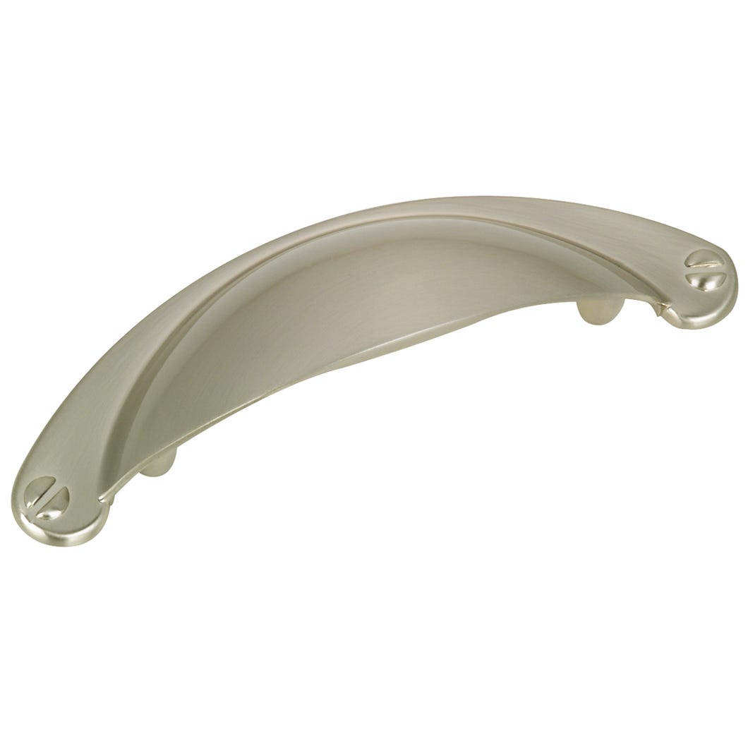 Metal Handle Cup, Brushed Nickel, 64 mm
