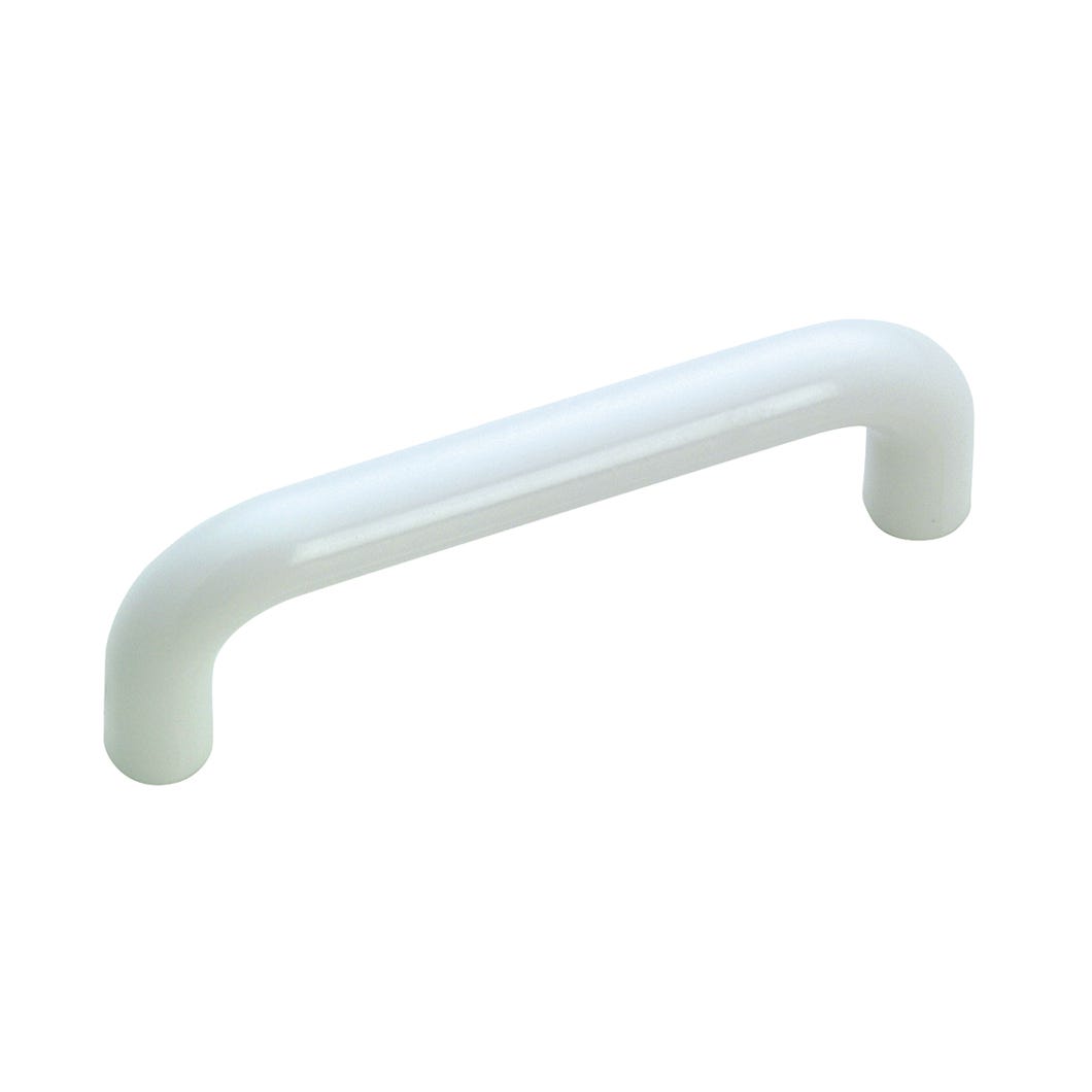 Plastic Handle, White, 76.2 mm