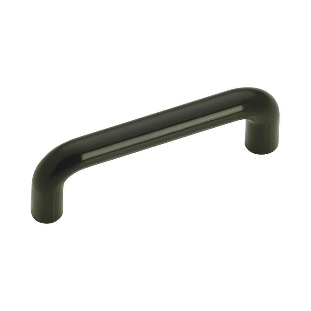 Plastic Handle, Black, 76.2 mm