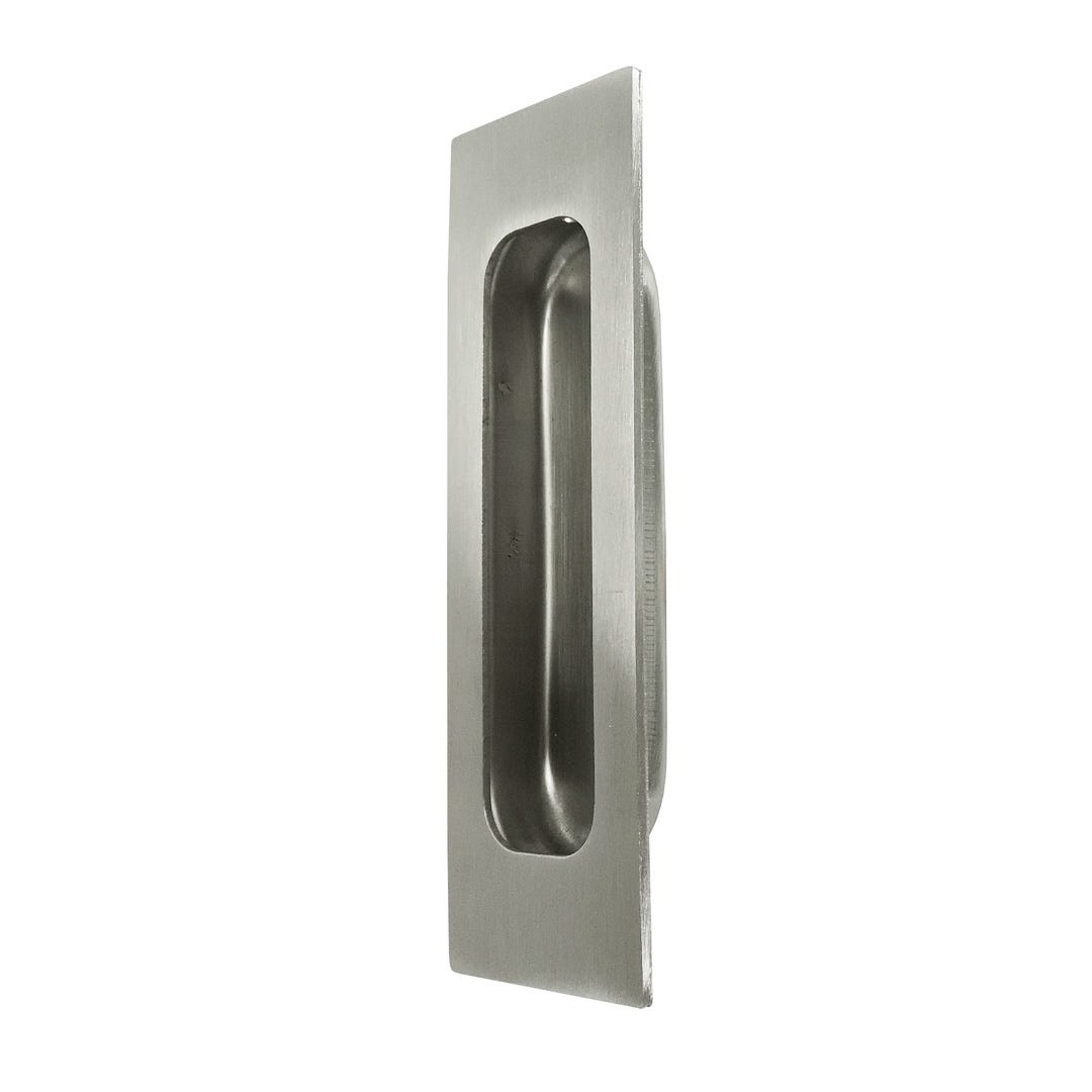 Handle rectangular flush pull
