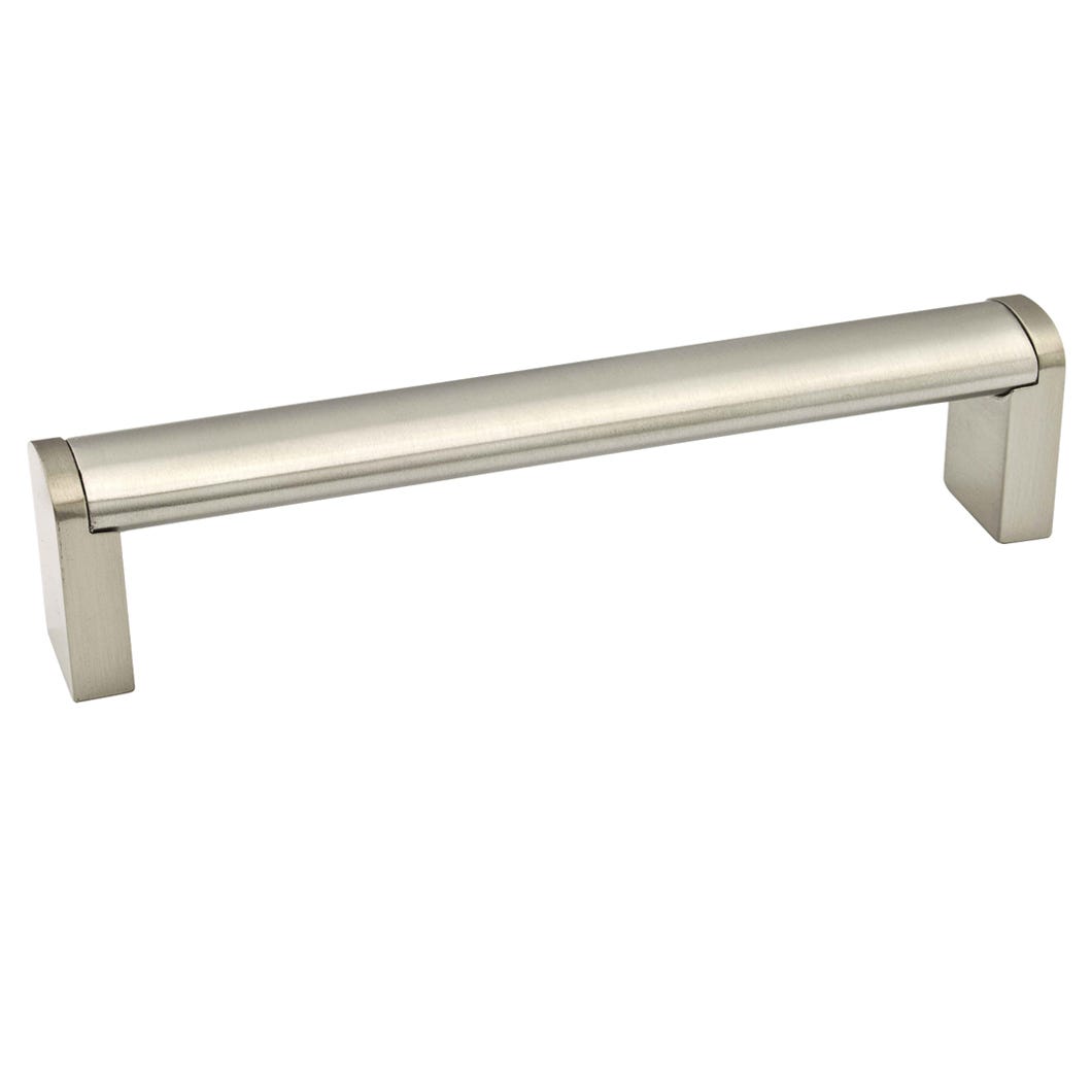 Stainless Steel Handle, Brushed Nickel, 128 mm (8/32)