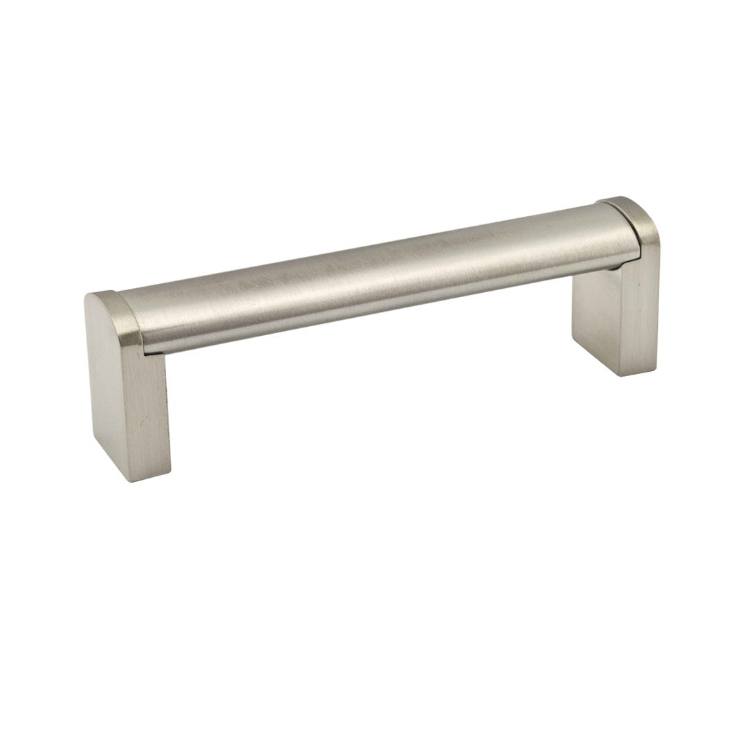 Stainless Steel Handle, Brushed Nickel, 96 mm (8/32)