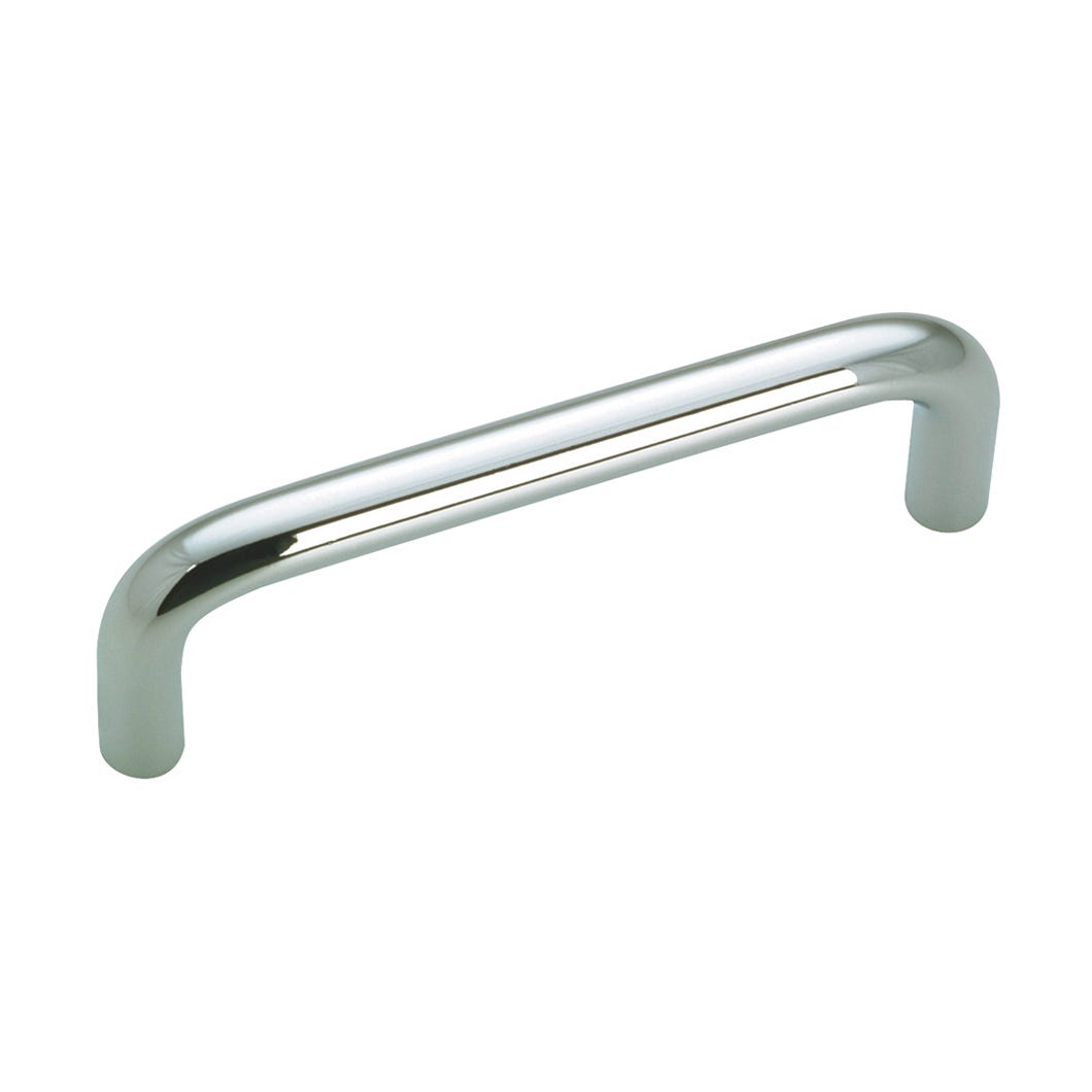 Steel Handle, Chrome, 3-in.