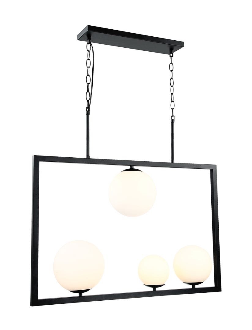 Hanging lamp 4 light LED