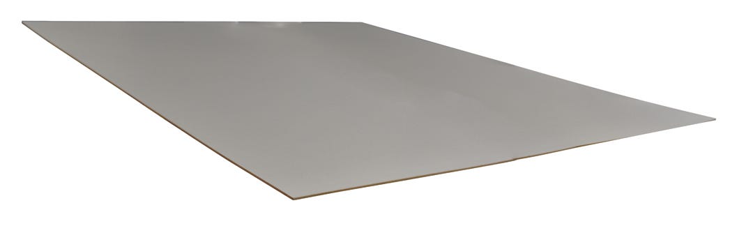 Hardboard Panel 1 White Side, 1/8-in. X 4-ft. X 4-ft.