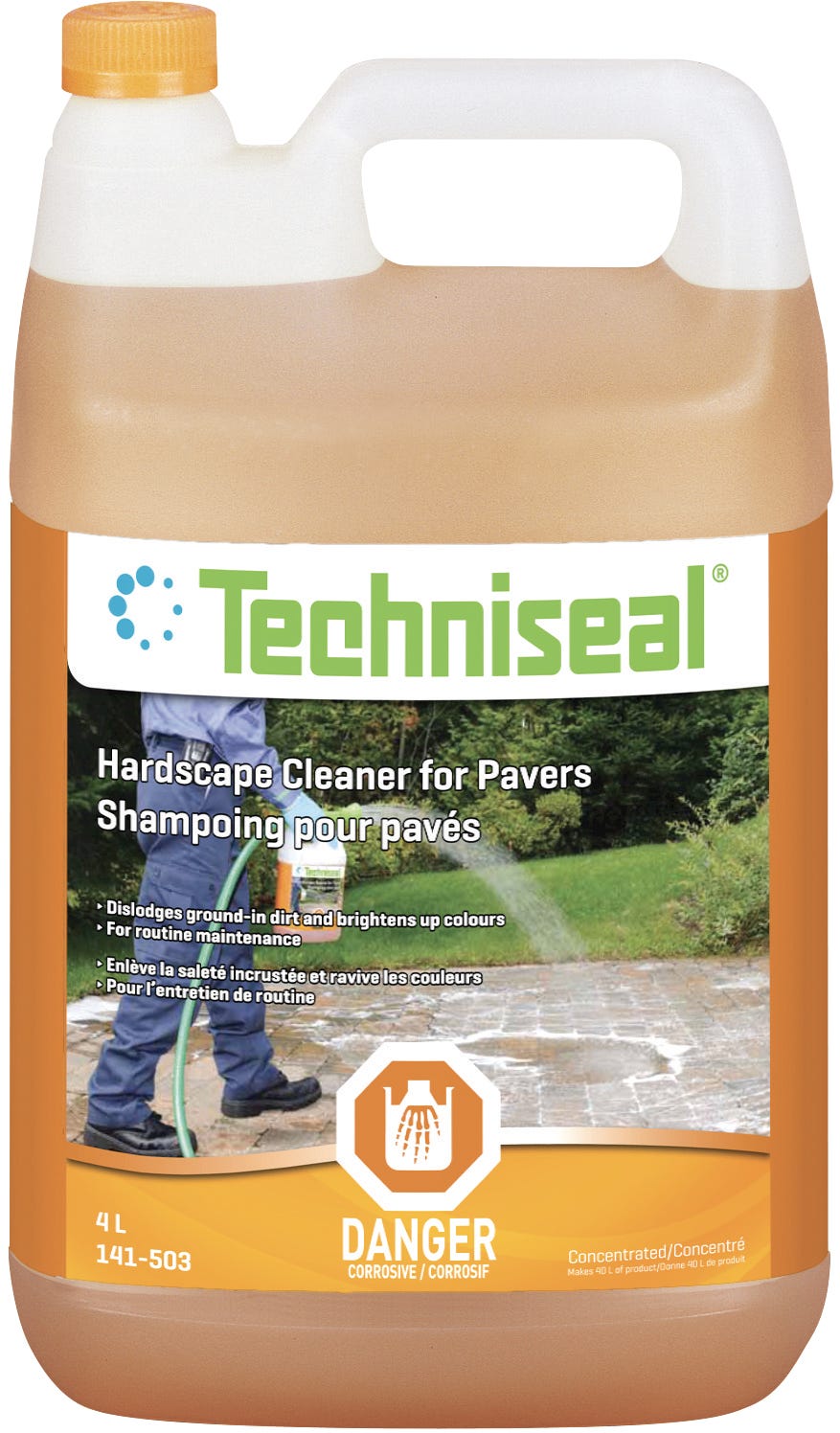 Hardscape Cleaner for Pavers, 4 L