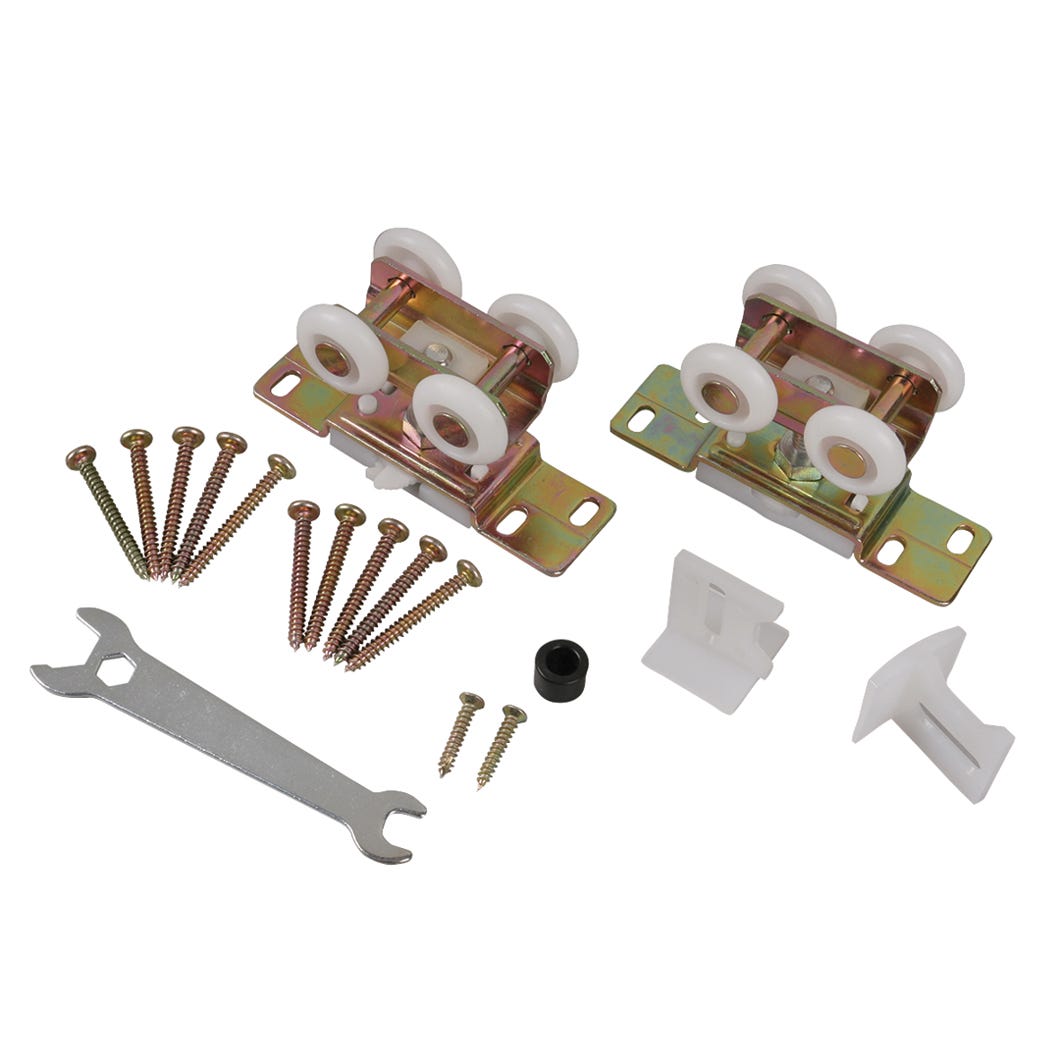 Hardware Kit for Pocket Door, 200 Lbs