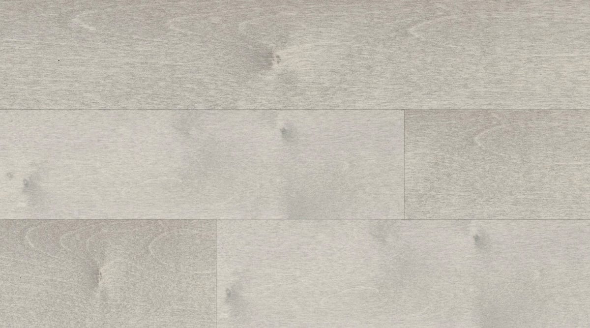 MISTRAL Hardwood Flooring, Birch, 3-1/4 in., Silver