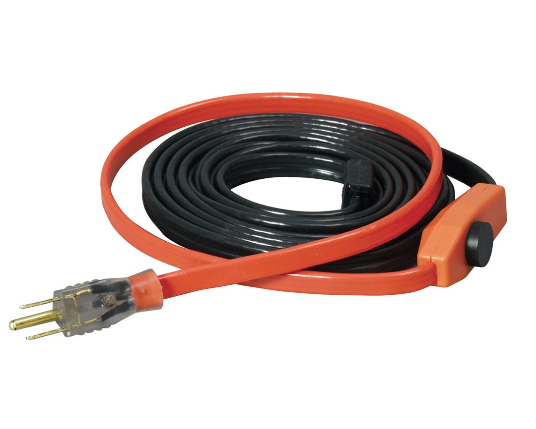 Heating cable automatic / electric for water pipe