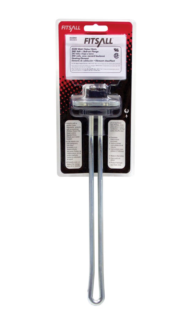 Bolt-In Flange Heating Element for Electric Water Heaters, 11.44-in.