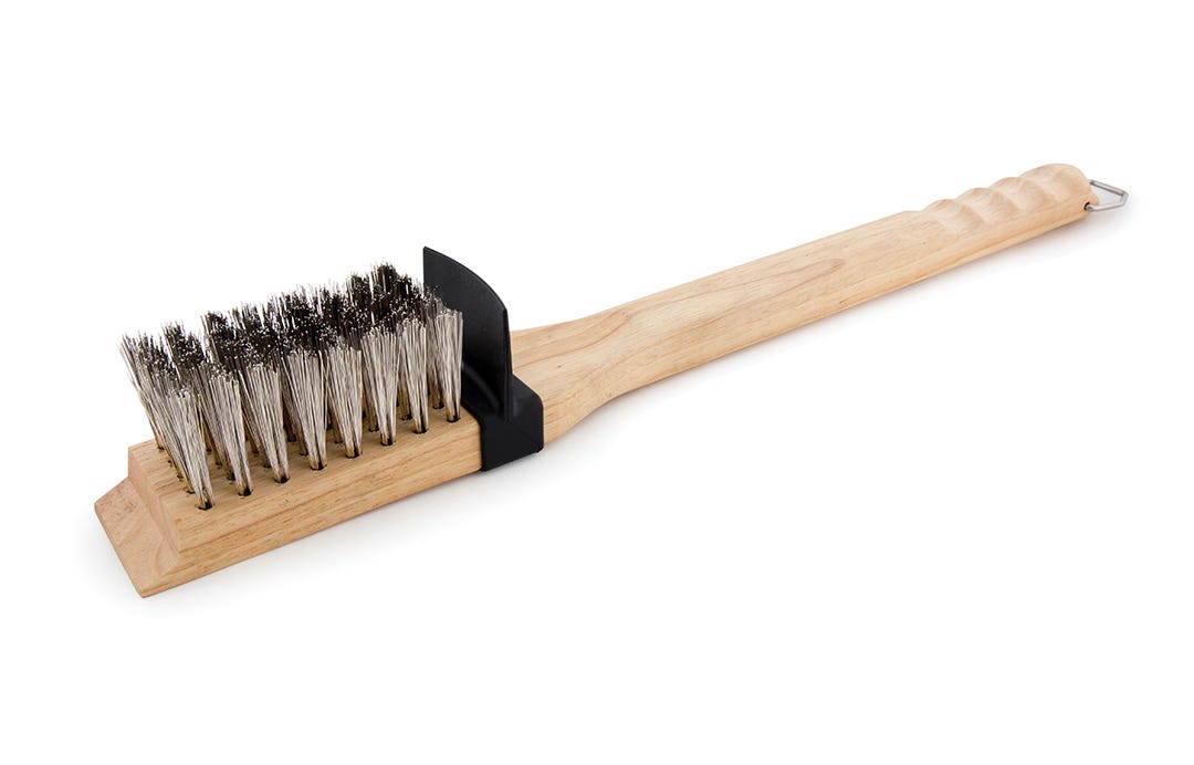 Grillpro Heavy-Duty Grill Brush, Stainless Steel Bristles