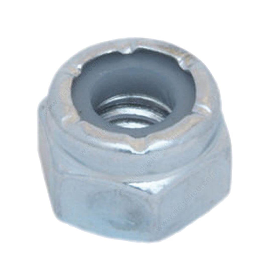 Hex Lock Nut 1/4-in., 8/Pack
