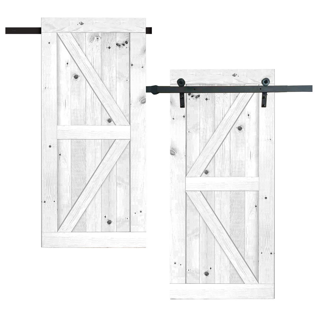 Hidden Rail Bar 78 3/4-in. Black