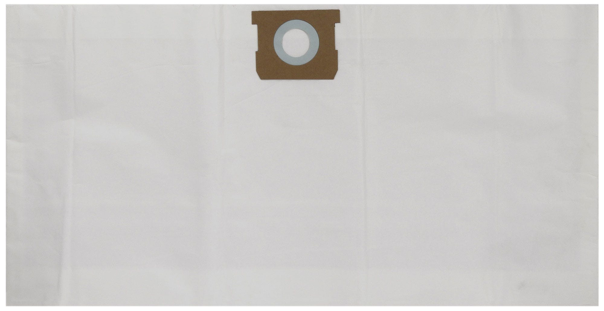 High efficiency bag set for vacuum cleaner from 37 l to 53 l