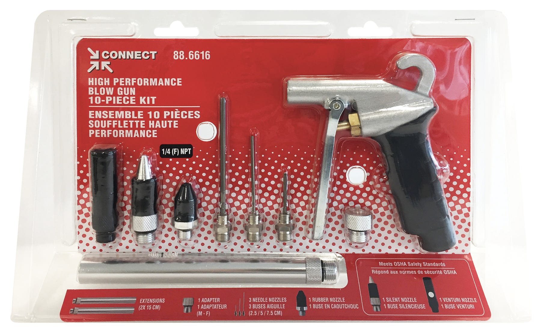 High Performance Blow Gun Kit
