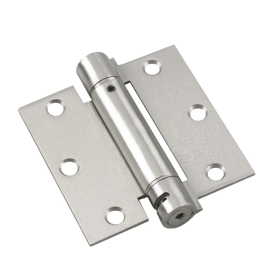 Hinge Adjustable Spring 3 1/2-in., Steel