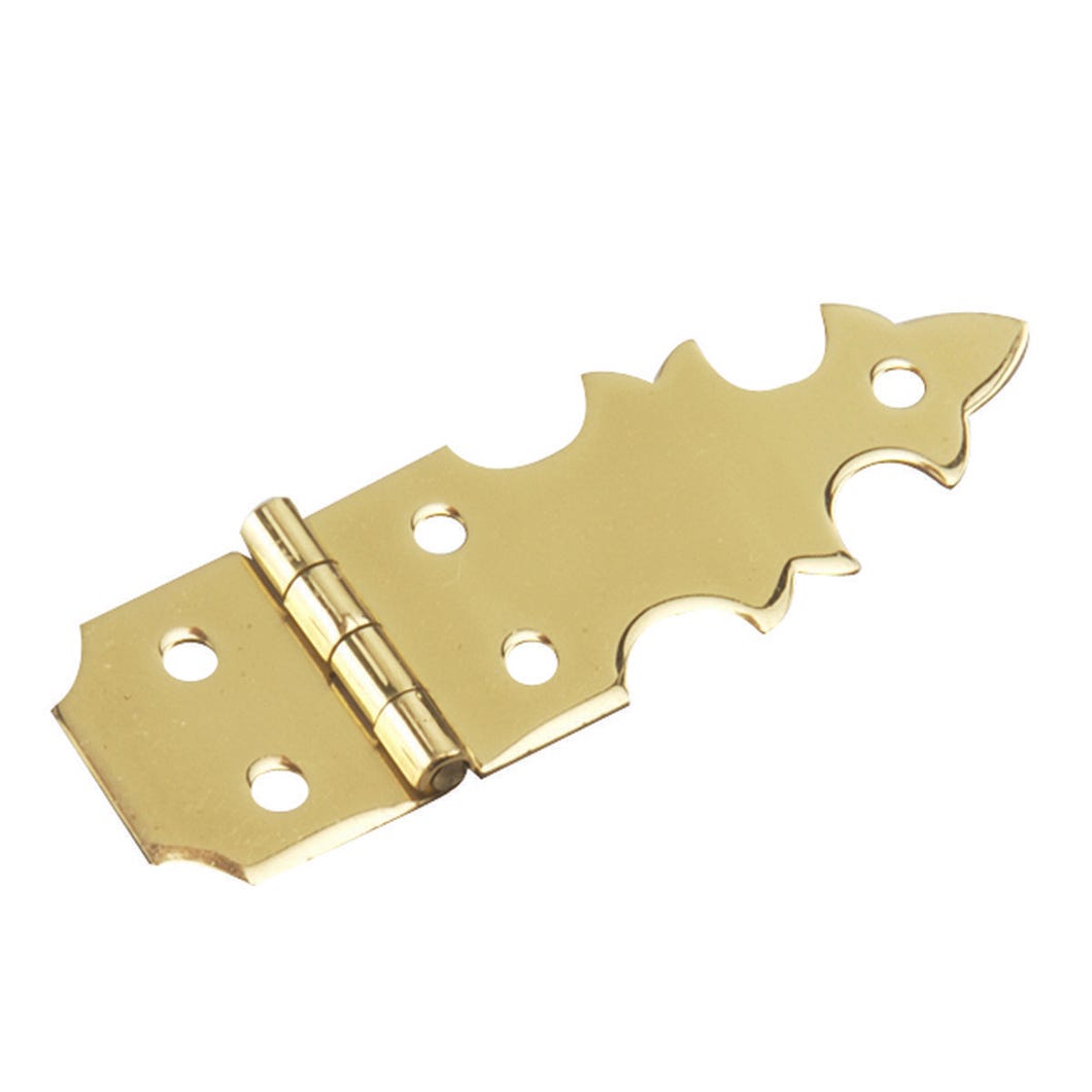 Hinge Narrow Butt 5/8-in. X 1 7/8-in., Solid Brass