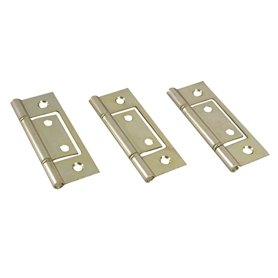 Hinge no-mortise for bifold door