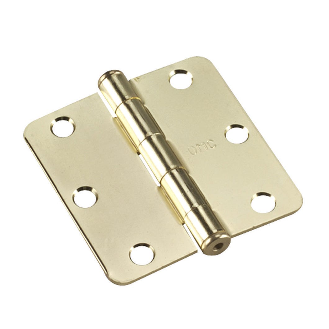 Hinge Round Corner 1/4-in., 3-in., Steel