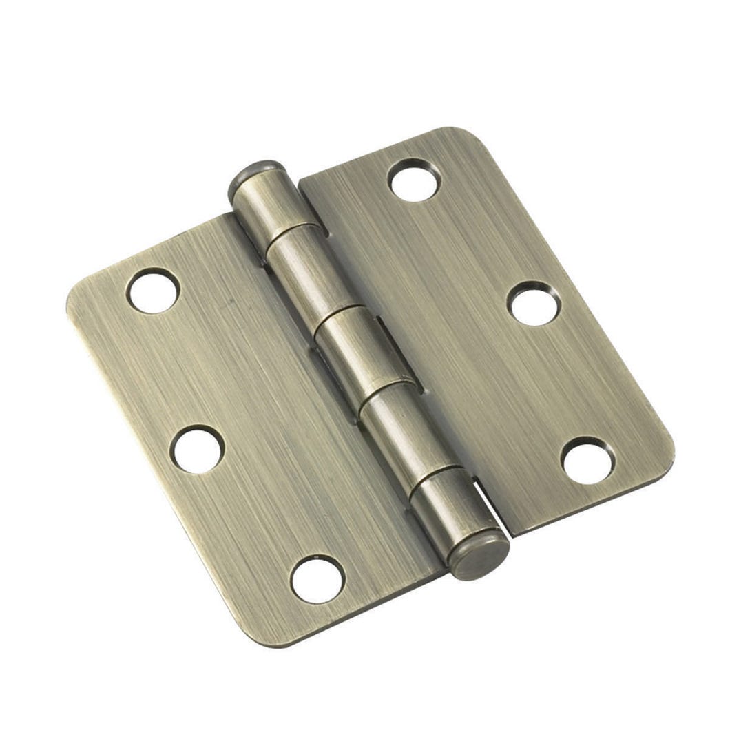 Hinge Round Corner 1/4-in., 3-in., Steel