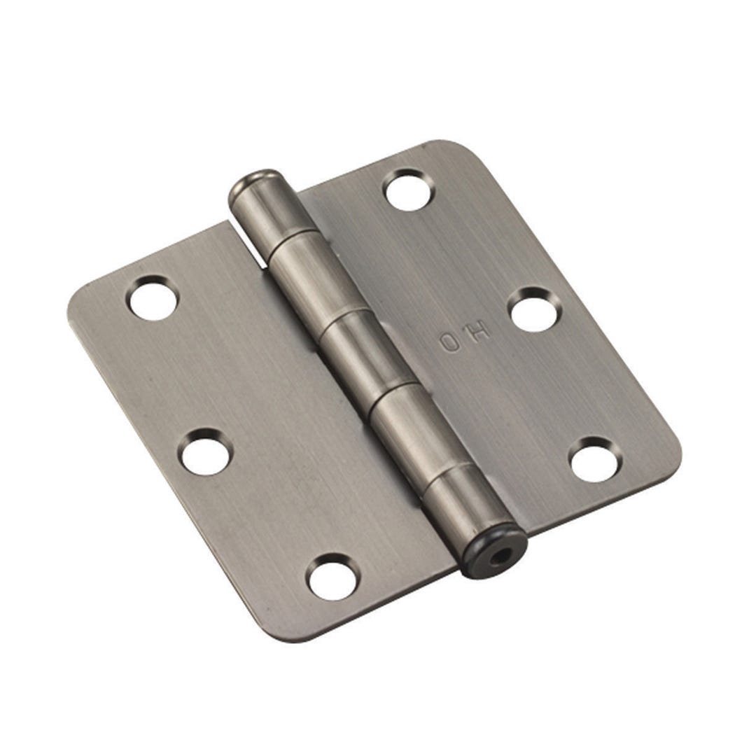 Hinge Round Corner 1/4-in., 3-in., Steel