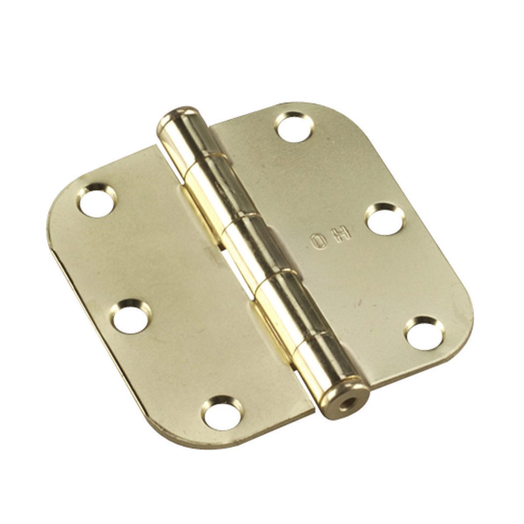 Hinge Round Corner 3-in. X 3-in., Steel