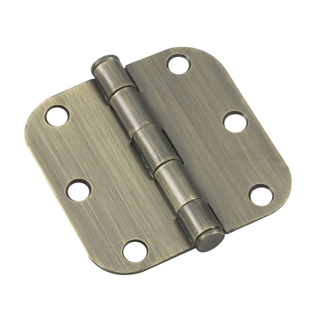 Hinge Round Corner 5/8-in., 3-in., Steel