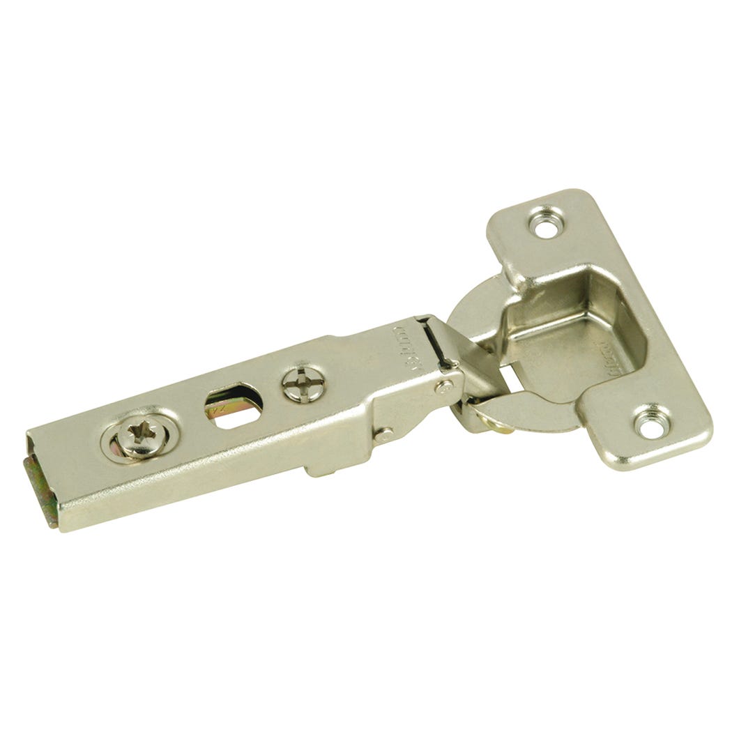 Hinge screw-on - 100° - self-closing steel