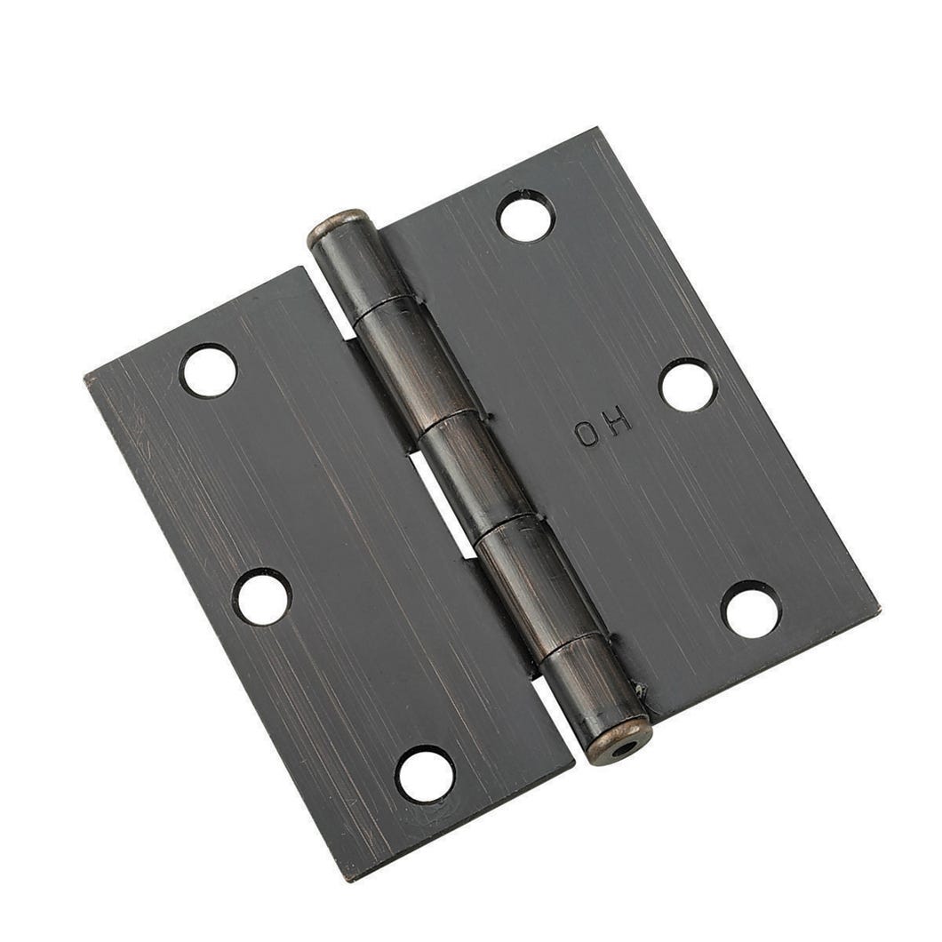 Hinge Square Corner 3 1/2-in., Steel