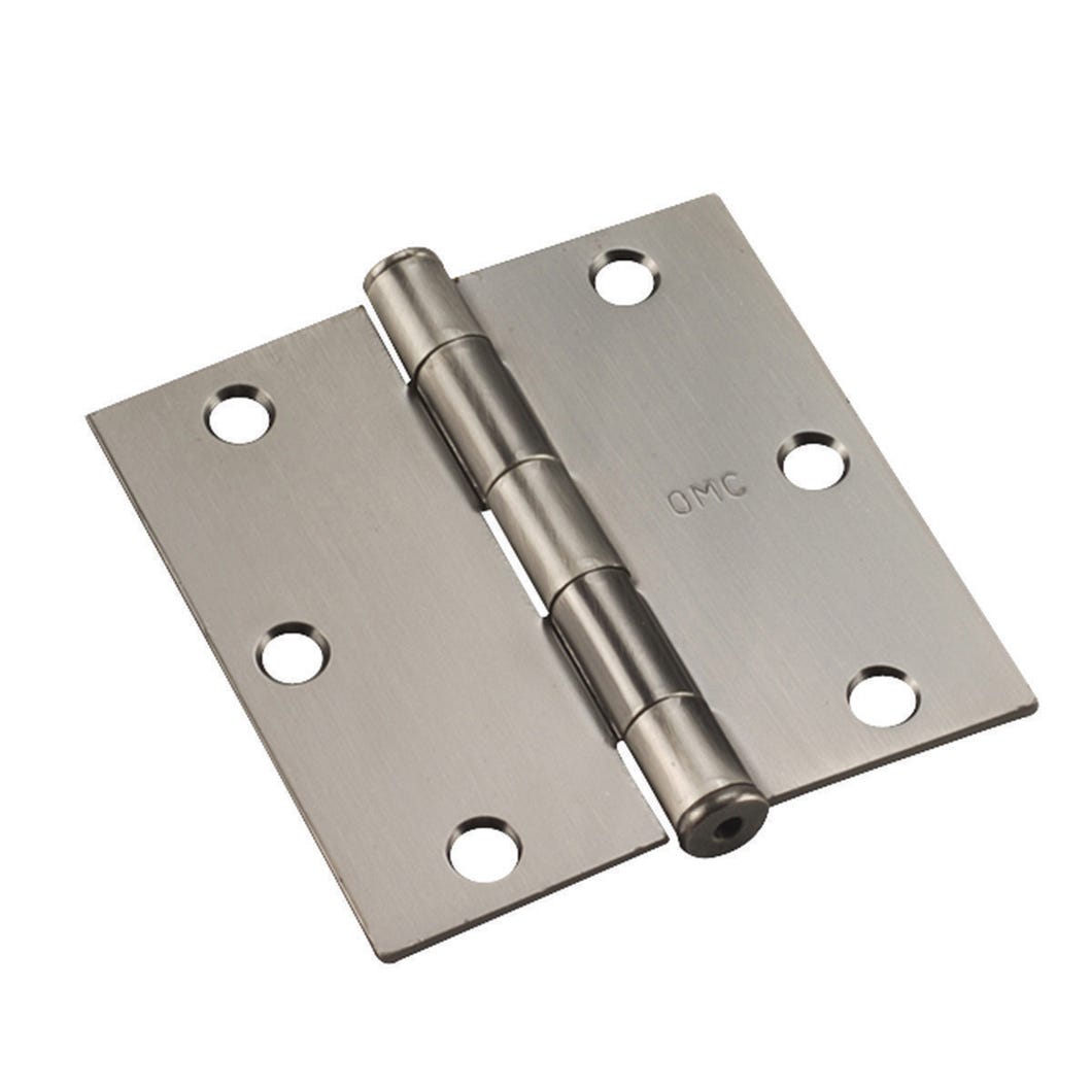 Hinge Square Corner 3 1/2-in., Steel