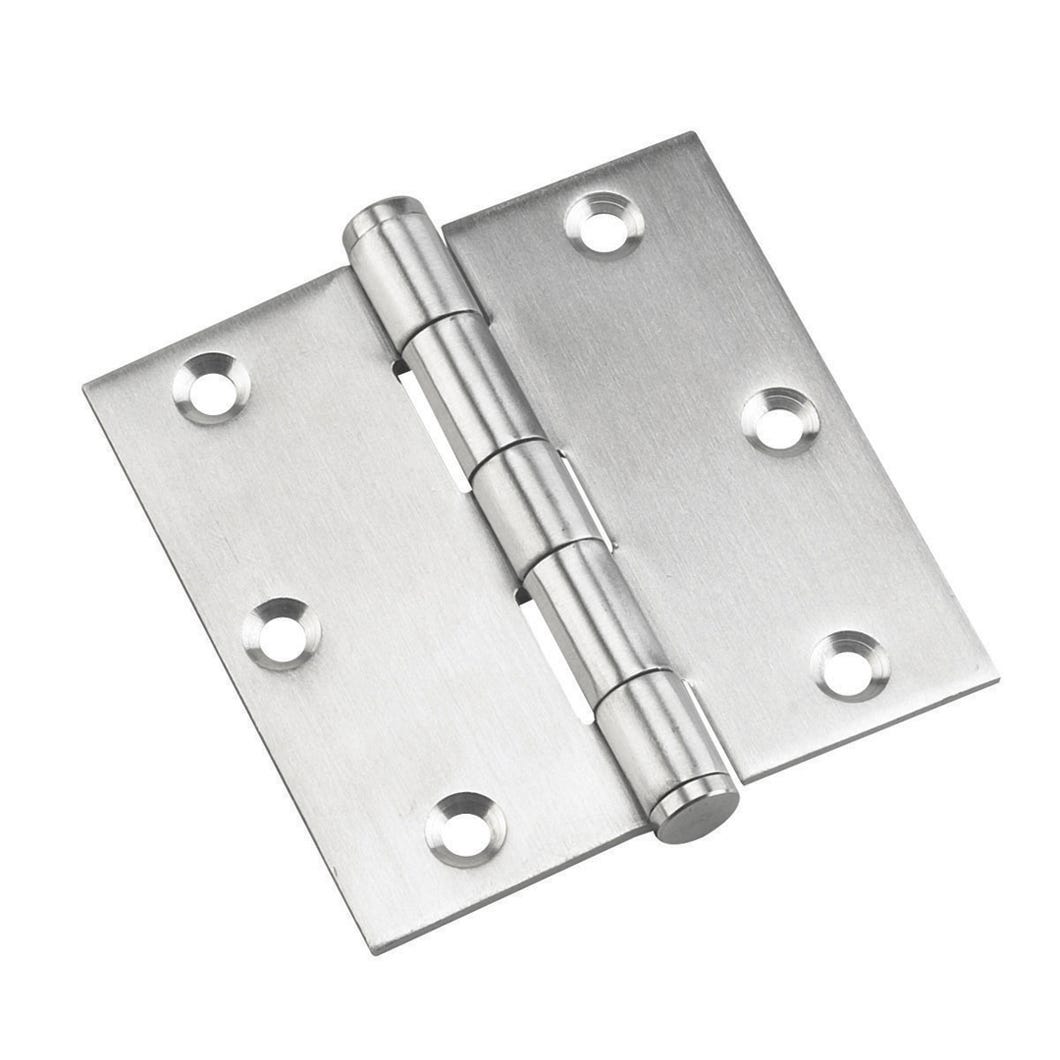 Hinge Square Corner 3 1/2-in. X 3 1/2-in., Steel