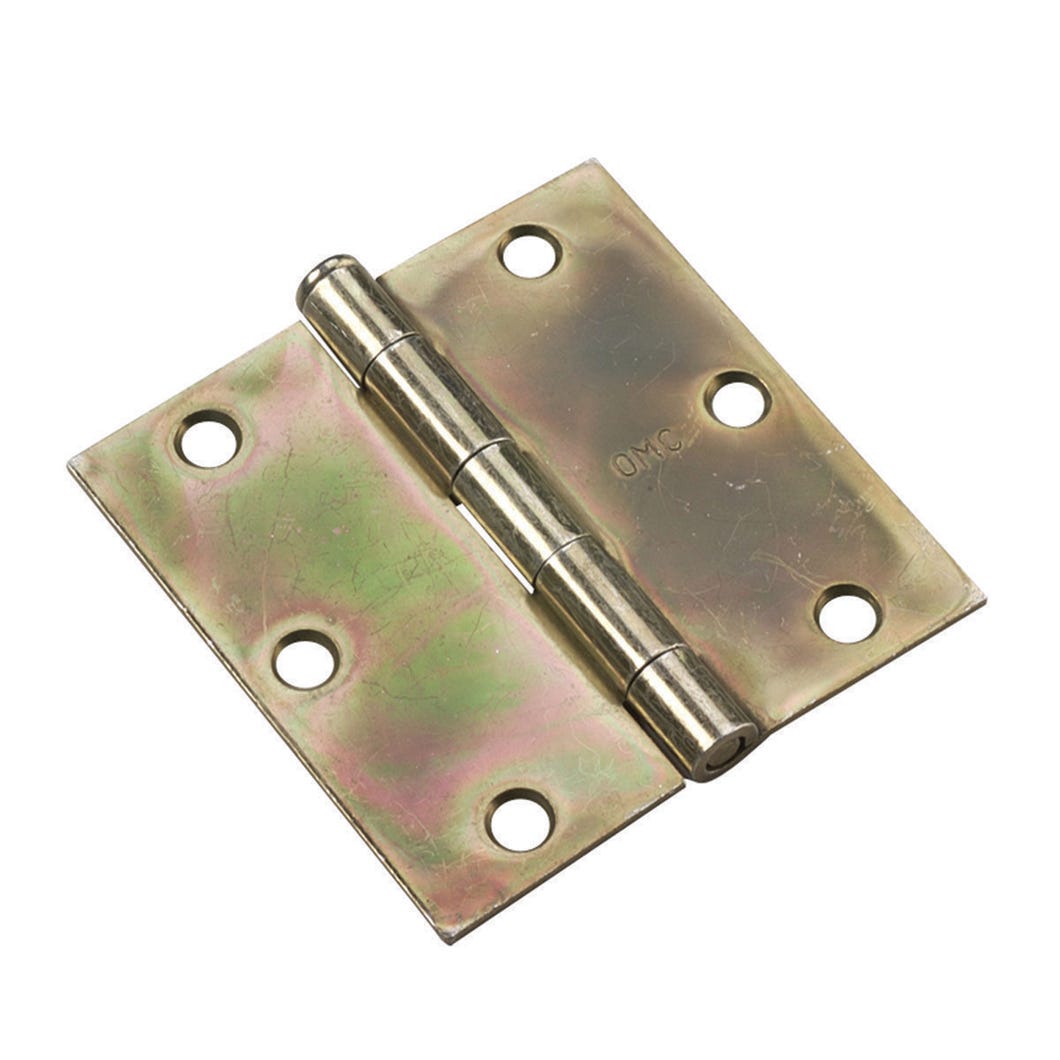 Hinge Square Corner 3 1/2-in. X 3 1/2-in., Steel