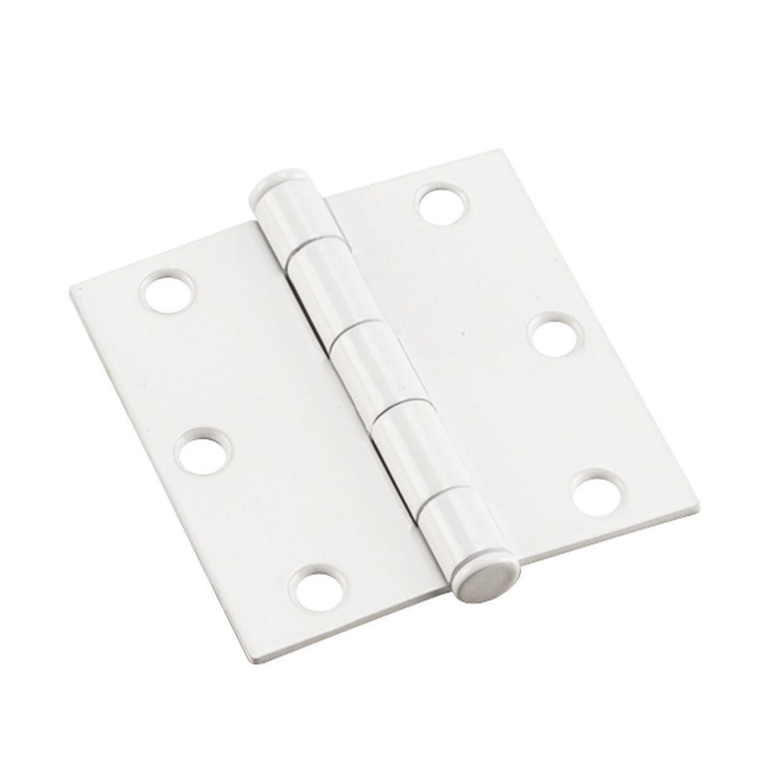 Hinge Square Corner 3-in., Steel