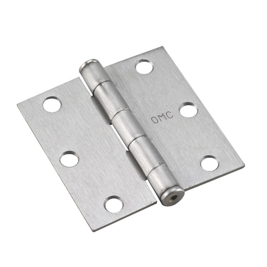 Hinge Square Corner 3-in., Steel