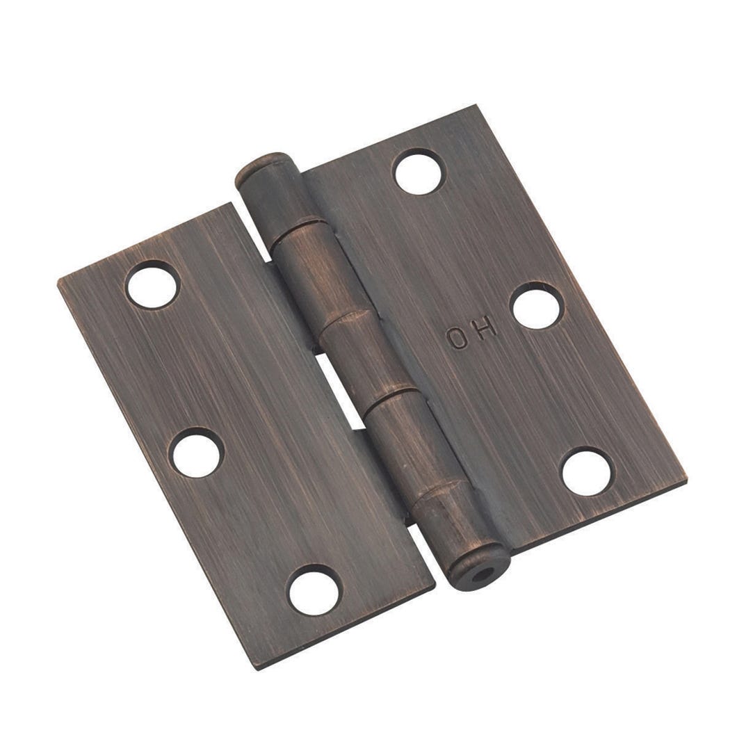 Hinge square corner 3 in x 3 in