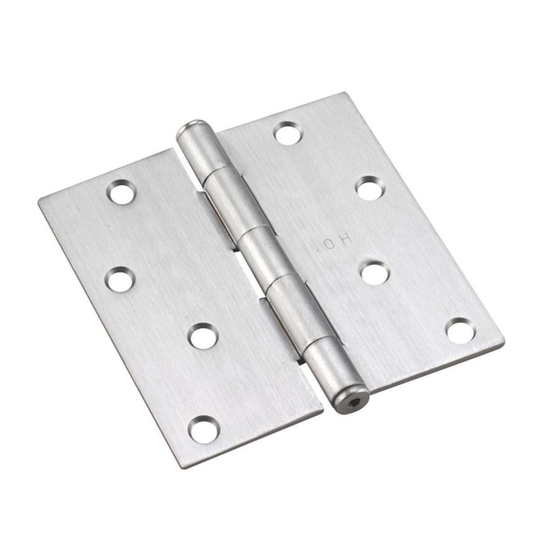 Hinge Square Corner 4-in., Steel