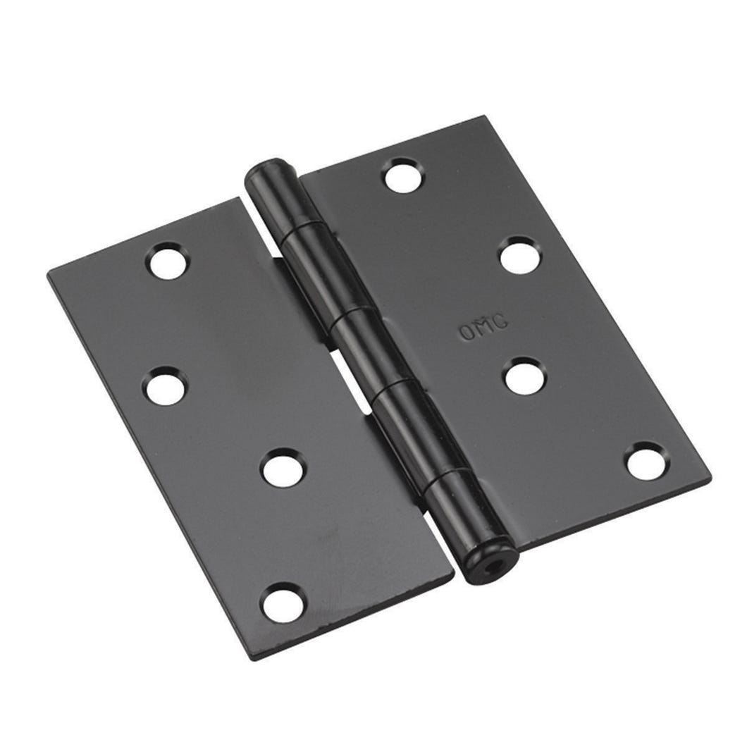Hinge Square Corner 4-in. X 4-in., Steel