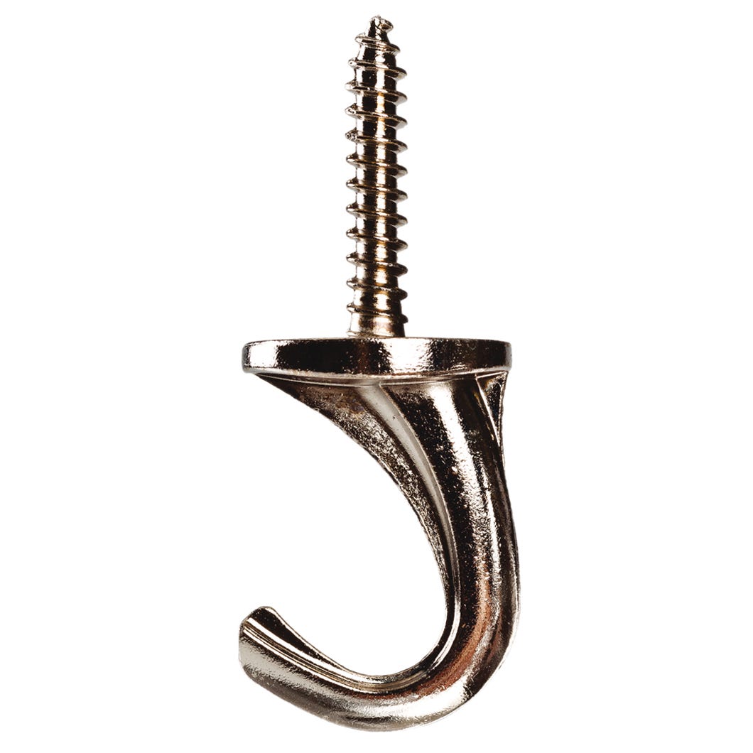 VERSAHOOK Hook for Plant, Nickel, 2/Pack