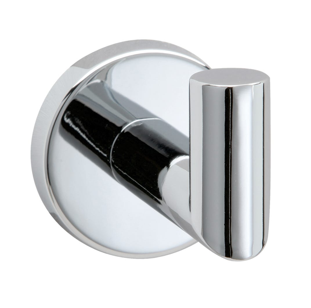 Astral Single Robe Hook, Polished Chrome