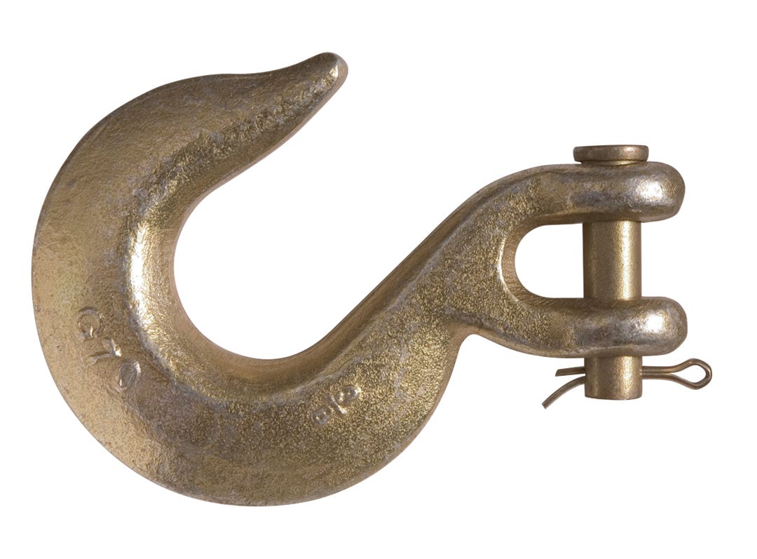 Hook Slip Clevis Yellow