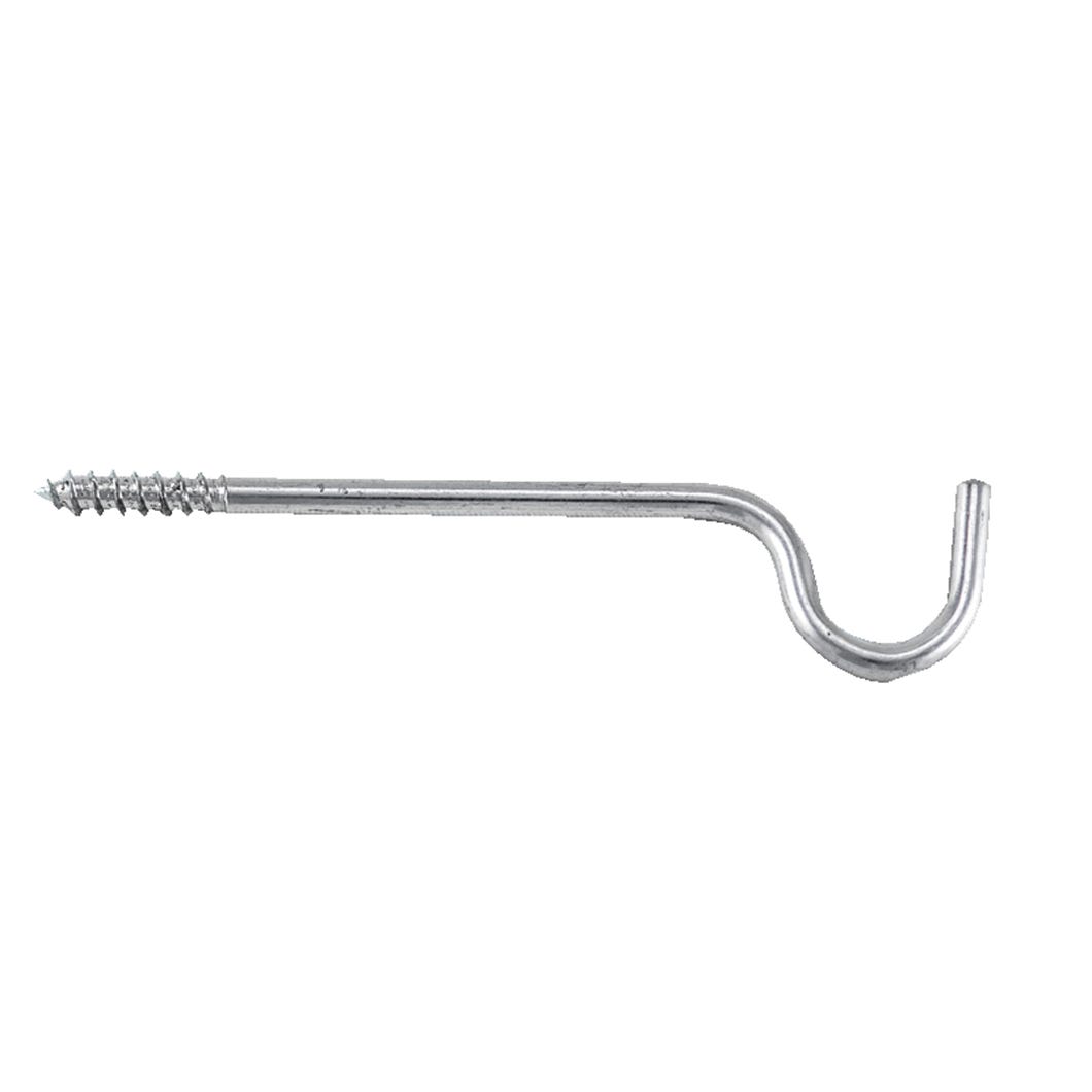 Lag Screw Hook, Stainless Steel, 2.5-in.