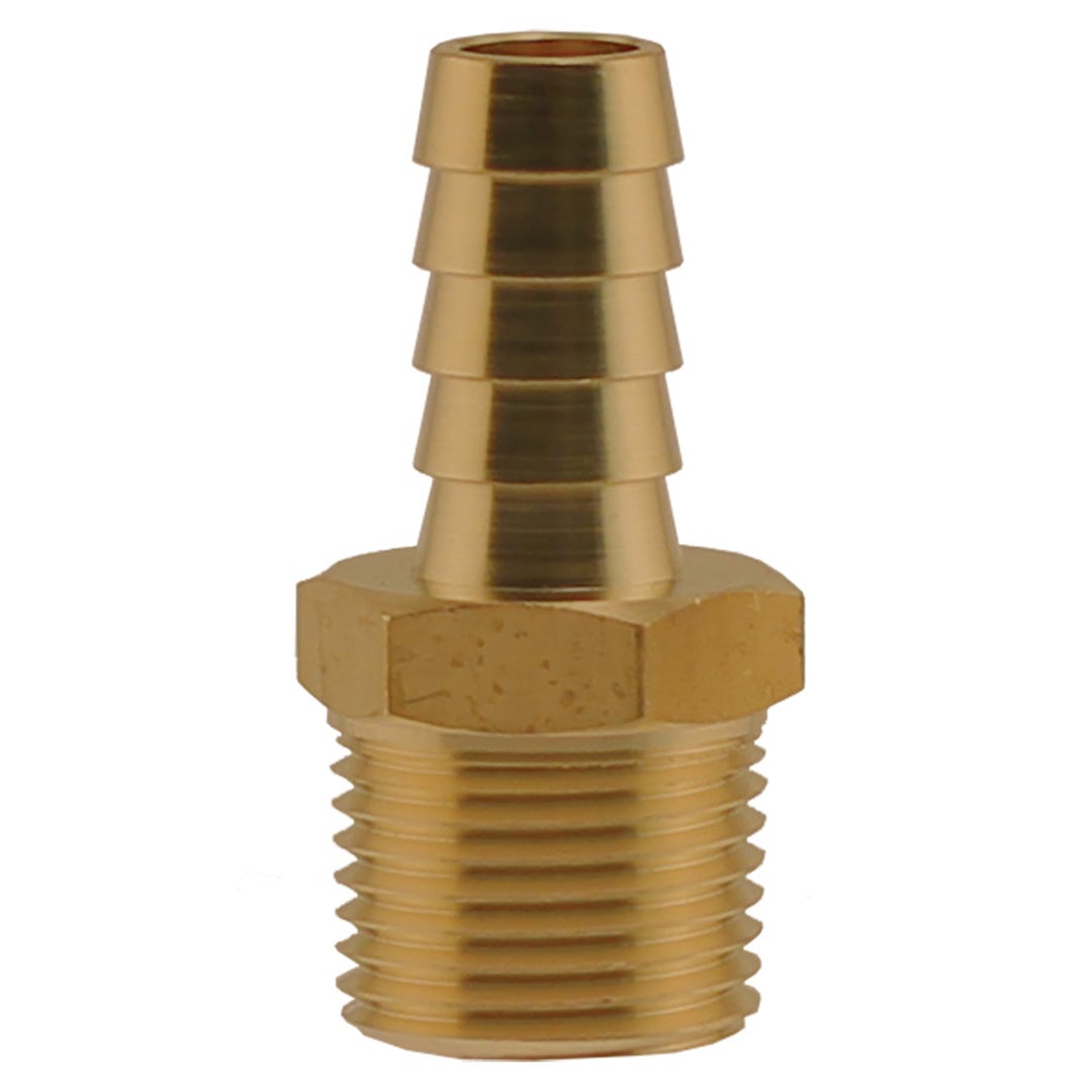 Hose Adaptor Barb X Male, 1/4-in. X 1/4-in.